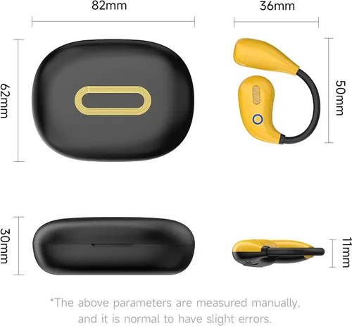 Vista 7 de Auriculares de oído abierto, auriculares inalámbricos Bluetooth 5.4