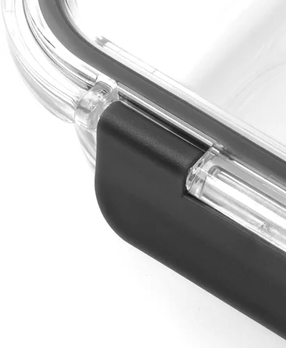 Vista 4 de [Usado] Zyliss Recipiente de vidrio, vidrio resistente a roturas, caja de almacenamiento de alimentos hermética con tapa sellable, apto