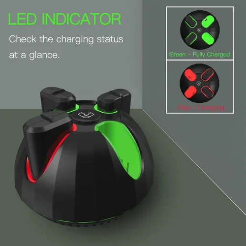 Vista 3 de Jelava 4 paquetes de baterías de control Xbox de 1300 mAh, compatible con Xbox Series XXbox Series SXbox OneXbox One SXElite Controller, kit