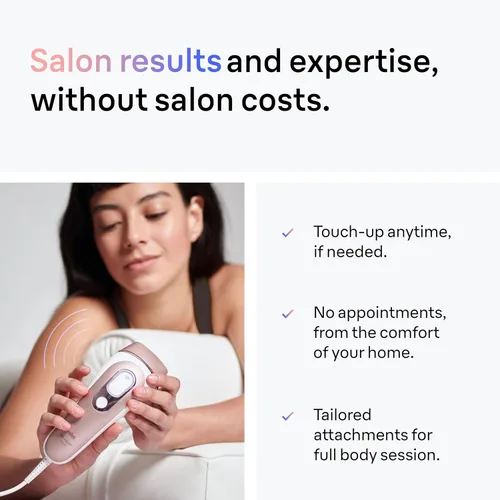 Vista 9 de Braun Smart IPL, el mejor dispositivo de depilación de Vogue, Skin i·Expert Pro 7: depilación láser en casa, reducción permanente y visible