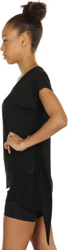 Vista 3 de icyzone - Camisetas de entrenamiento con espalda abierta para mujer