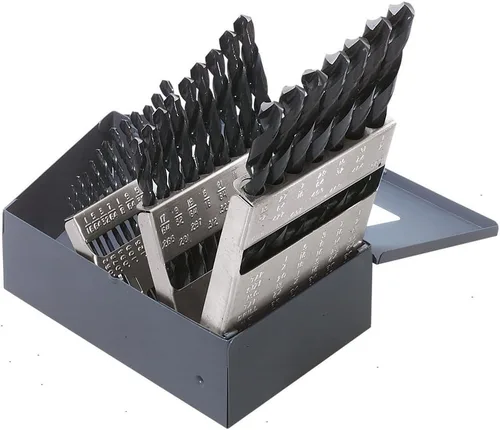 Vista 14 de Klein Tools 53002 Juego de brocas de punta regular, 13 piezas, fabricado en Estados Unidos