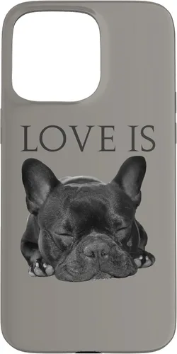 Vista 28 de Funda para iPhone 16 Bulldog Francés para teléfono Frenchie Mom Dad Dog Pet Love Case