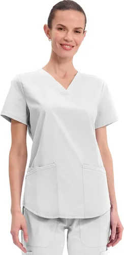 Vista 21 de CHEROKEE Workwear Profesionales cuello en V Negro