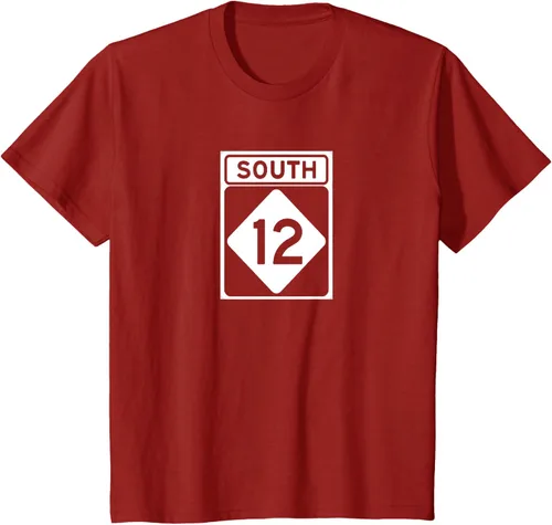 Vista 46 de Highway 12 South NC Outer Banks North Carolina Hwy - Camiseta, Negro, S