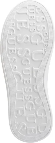 Vista 4 de GUESS US Cleva Logo - Tenis bajos para mujer, Wht Floral