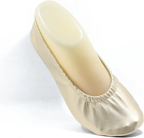 Vista 7 de Zapatos plegables y portátiles de ballet de viaje para mujer, con bolsa expandible a juego para tacones altos, zapatos plegables para mujer