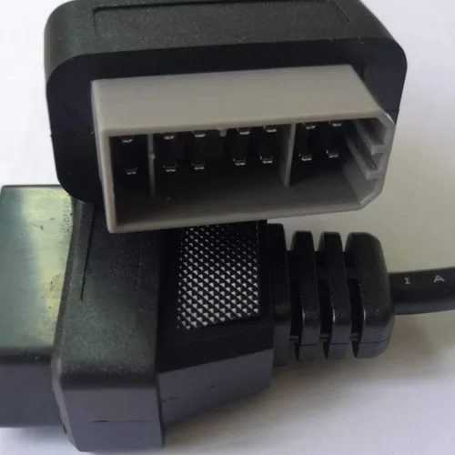 Vista 4 de Eaglerich Cable de 14Pin a 16PIN OBD1 OBD2 para Nissan ELM327 adaptador de extensión de escáner Cor OBD II interfaz de diagnóstico