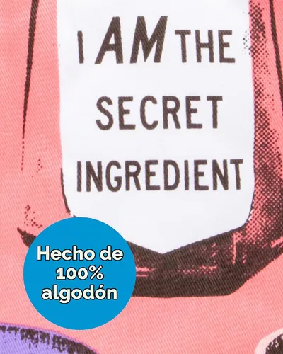 Vista 3 de Blue Q Guante para horno, Bitch I Am the Secret Ingredient, acolchado superaislado, forma de ajuste natural, 100% algodón