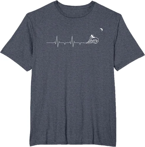 Vista 20 de Heartbeat EKG Pulse Kitesurf Kitesurf - Camiseta de kitesurf, Negro, S