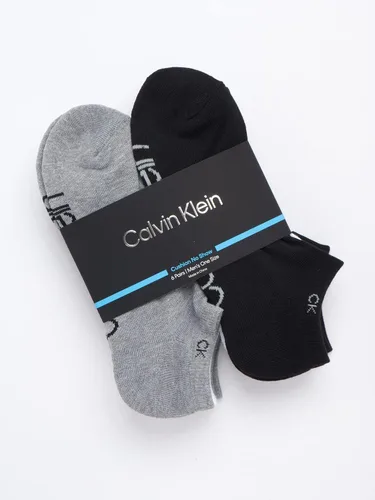 Vista 89 de Calvin Klein Calcetines para hombre, mezcla de algodón, acolchados, sin talla, forro de calcetines atléticos (6 unidades)
