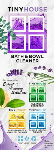 Vista 5 de Tiny House Kit limpiador de baño y tazón