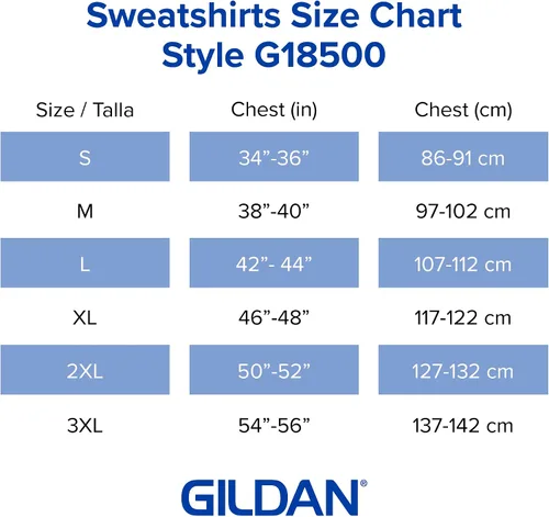 Vista 5 de Gildan - Sudadera con capucha de vellón para adultos, estilo G18500, paquete múltiple