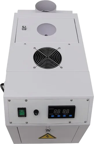 Vista 7 de TECHTONGDA Humidificador ultrasónico comercial 13.2 lbs/h Fabricante portátil de niebla fría para sala grande, invernadero, almacén de hasta