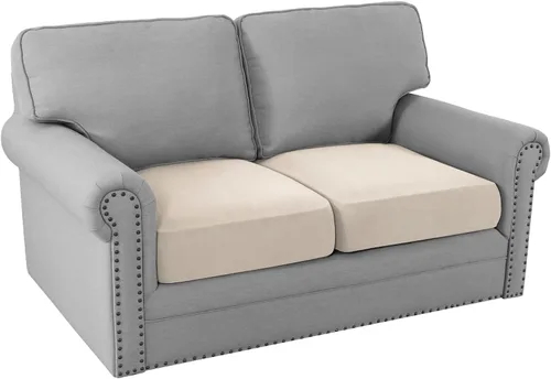 Vista 42 de H.VERSAILTEX Fundas de cojín de vellón para sofá, fundas elásticas para sillas de sala de estar, fundas de sofá modular, tela cómoda y duradera
