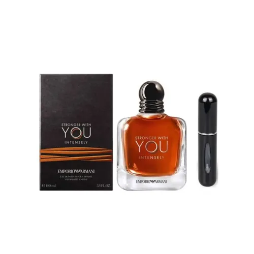 PERFUME STRONGER INTENSLY + PERFUMERO de AROMA DE PRIMERA