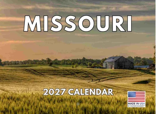 Vista 30 de Calendario de Alabama 2026 para pared, 12 meses, mensual, recuerdos escénicos de AL Hecho en Estados Unidos