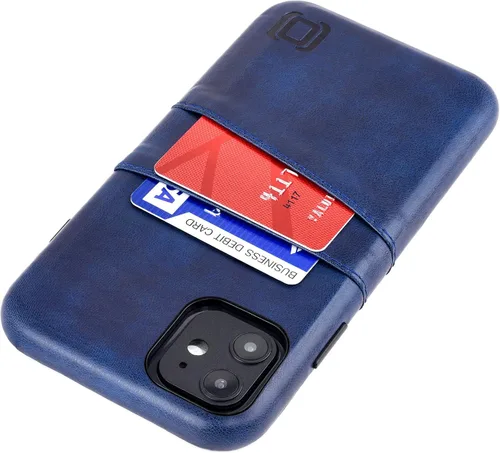 Vista 19 de Dockem Funda tipo cartera para iPhone 11: Placa de metal integrada para montaje magnético y 2 ranuras para tarjetas de crédito (padres)