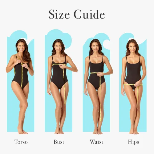 Vista 21 de Anne Cole Maillot Solid traje de baño de una pieza para mujer