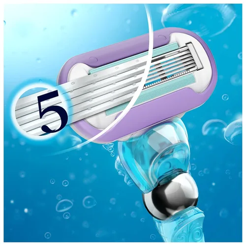 Vista 4 de Gillette Venus Repuestos de maquinilla de afeitar para mujeres, hojas para maquinilla, 8 unidades, Venus original