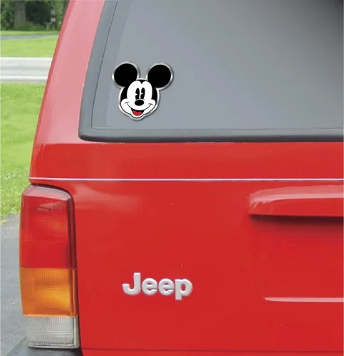 Vista 4 de Chroma 41714 Calcomanía de aluminio de Mickey Mouse