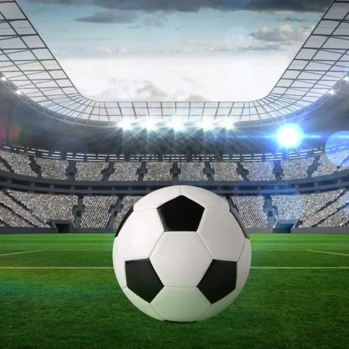 Vista 5 de Balón de fútbol tradicional para entrenamiento, recreación, práctica, alto rendimiento, clásico con tamaños 3,4,5 para diferentes edades, blanco