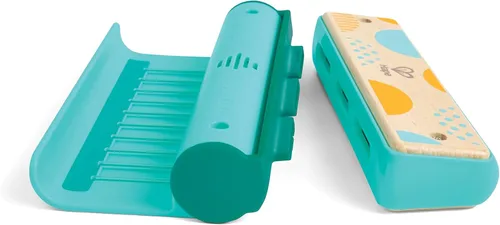 Vista 8 de Hape Aprende con Luces Armónica Capacidad de Carga USB Modo de Aprendizaje y Banda Instrumento Musical
