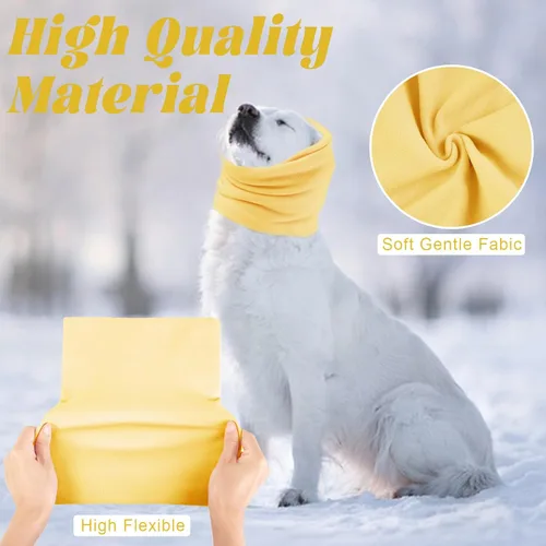Vista 4 de Cubiertas silenciosas para los oídos para perros, almohadillas calmantes para los oídos de perros para gatos y perros, sudadera con capucha