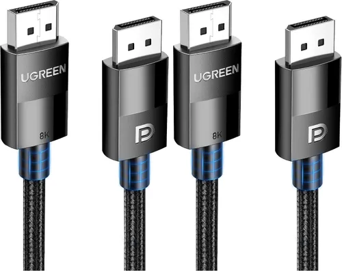 Vista 9 de UGREEN Cable DisplayPort 1.4 con certificación VESA de 8K @60Hz, 4K a 240Hz