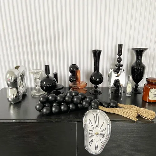 Vista 72 de OMISHE Guirnalda de cuentas de madera extra grande con cuentas de madera y borlas de 1.6 pulgadas de diámetro, cuentas decorativas rústicas de 41