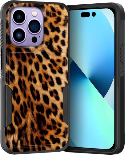 Vista 55 de Funda para iPhone Air, doble capa híbrida resistente resistente a prueba de golpes de policarbonato duro + funda protectora de silicona suave