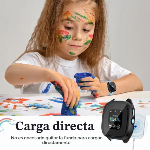 Vista 7 de 2 fundas protectoras de pantalla compatibles con Verizon Gizmo negro*2