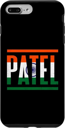 Vista 10 de Funda para iPhone 12 mini Patel con apellido familiar y orgullo de la bandera de la India