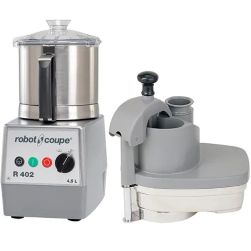 Vista 2 de Robot Coupe Procesador de alimentos comercial R402A de 2 velocidades y 4.5 cuartos de galón de alimentación continua, 120 V