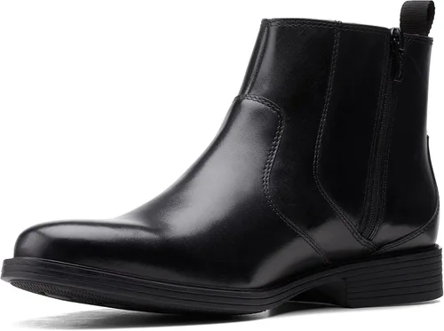 Vista 5 de Clarks Botines Whiddon con cremallera para hombre