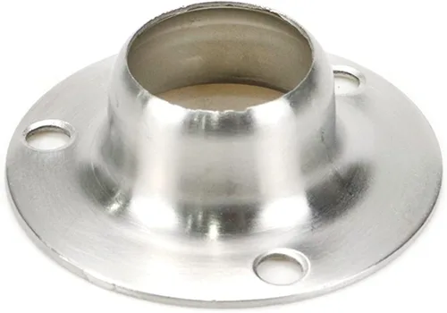 Vista 4 de Soportes de varilla de armario Soporte de extremo de varilla de 3/4 "de diámetro - 8 piezas