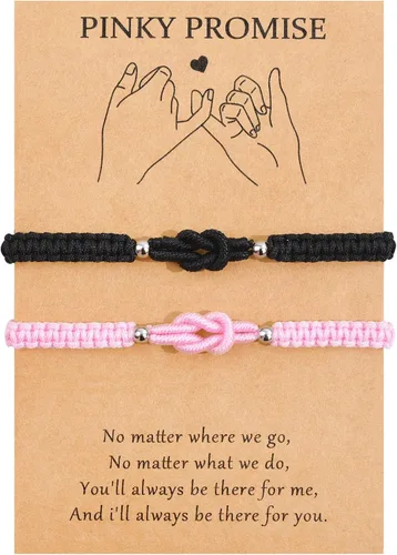 Vista 7 de Pulseras PZXHRY para pareja, mejores amigos, madre e hija, amistad, pulsera a juego para él, ella, mejor amiga, mamá, hija, cumpleaños, Navidad