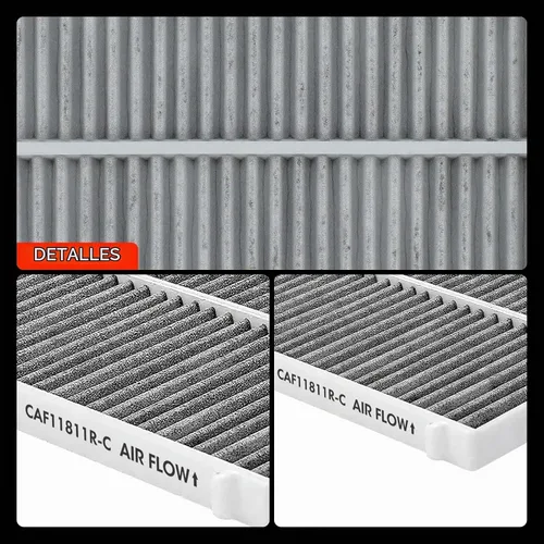 Vista 8 de A-Premium Filtro de aire de habitáculo con carbón activado compatible con vehículos Mazda - 3 2014-2018, 6 2014-2021, CX-5 2013-2022