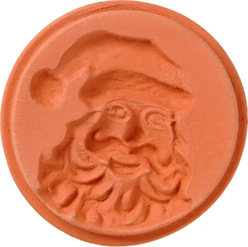 Vista 9 de JBK Pottery Sellos de Galletas de Terra Cotta para Hornear, Seguros para Horno y Lavavajillas - Cortador de Galletas, Moldeador, Prensa de Sellos