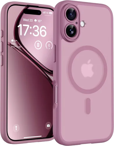 Vista 53 de TOCOL Funda para iPhone 11, compatible con Magsafe, protección completa de cámara, imanes integrados, protección contra caídas, funda translúcida