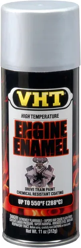 Vista 11 de VHT (ESP997007-6 PK) Esmalte de motor de hierro fundido de alta temperatura – 11 oz. Aerosol, (caja de 6)