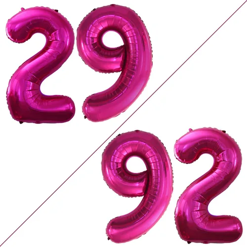 Vista 304 de Goer, conjunto de globos de papel aluminio para decoraciones de cumpleaños, globos de las letras de feliz cumpleaños y de números Oro