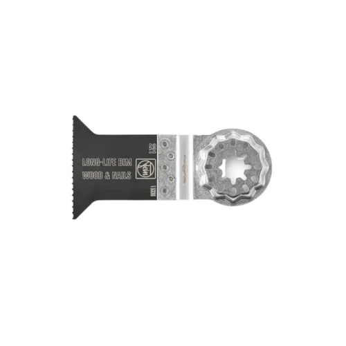 Vista 14 de Fein Starlock E-Cut - Hoja de sierra universal de corte de precisión para madera, yeso y plásticos, bimetálica con dientes ondulados universales