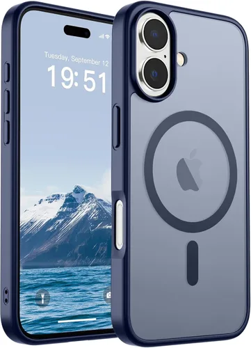 Vista 284 de SUPFINE Funda magnética para iPhone SE 2022 (3ª)/2020 (2ª), iPhone 8 (compatible con MagSafe) (protección contra caídas de grado militar), funda