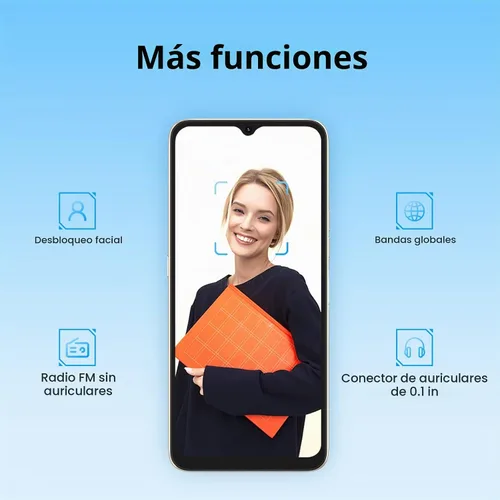Vista 6 de UMIDIGI Teléfono celular desbloqueado 5G, banda global, AT&T, versión, T-Mobile, Octa-core 8GB RAM+128GB ROM teléfono Android, 6.7 pulgadas HD