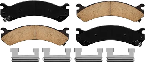 Vista 138 de Detroit Axle - Rotores de freno para Ford 2013-2019 Explorer Taurus Flex Lincoln MKT MKS, rotores de freno de disco ranurados perforados de repuesto