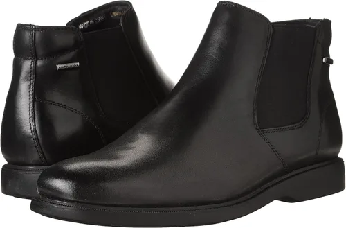 Vista 7 de Geox Botas Chelsea de caña baja para hombre, Negro