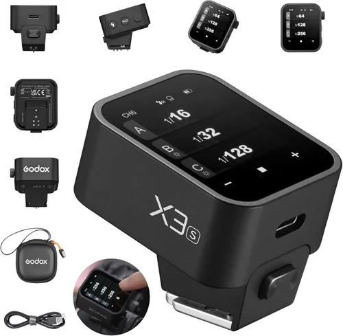 Vista 9 de Godox X3S X3 S TTL - Disparador inalámbrico para Sony, transmisor de flash