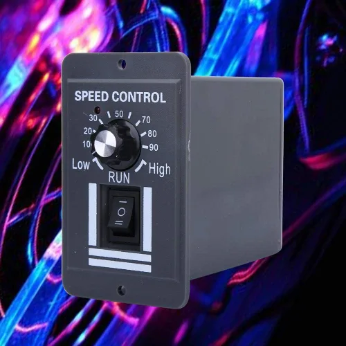 Vista 5 de Controlador de velocidad del motor, DC 12V-60V 10A CW/CCW Velocidad ajustable con controlador de interruptor Motor de CC Gobernador de motor DC