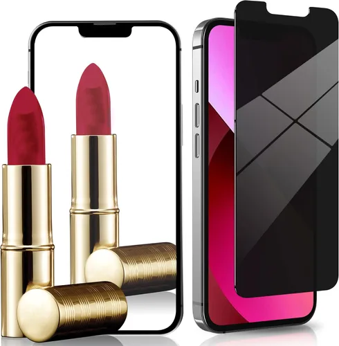 Vista 11 de WHPXJY Paquete de 2 + 3 protectores de pantalla de privacidad para iPhone 15 con protector de lente de cámara, antiarañazos, sin burbujas, fácil